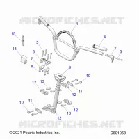 STEERING, HANDLEBAR MOUNTING