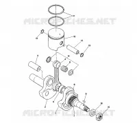 PISTON AND CRANKSHAFT