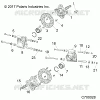 SUSPENSION, REAR CARRIER