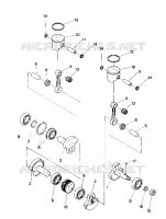 PISTON AND CRANKSHAFT SPORT (4914161416029A)