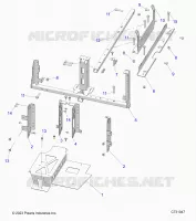 ELECTRICAL, BATTERY, MOUNTING, PT R24E3CC2FD/TC2CD/FD (C730257)