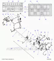 ELECTRICAL, WIRE HARNESS, CHASSIS