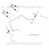 SUSPENSION, REAR STRUT STABILIZER