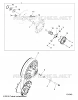 DRIVE TRAIN, SECONDARY CLUTCH