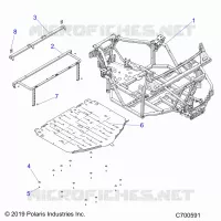 CHASSIS, MAIN FRAME