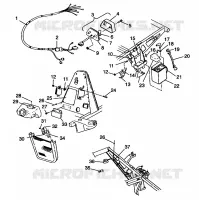 ELECTRICAL/TAILLIGHT XPLORER 400L W98CC38C (4945414541C008)