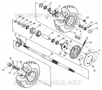 REAR WHEEL DRIVE 2X4 300 W957530 (4930053005C002)