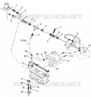 COOLING SYSTEM  HURRICANE B964466 AND  INTL. HURRICANE I964466 (4935733573B007)