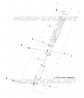 SUSPENSION, FRONT SHOCK