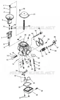 CARBURETOR MAGNUM 4X4 W968144 AND SWEDISH MAGNUM 4X4 S968144 (4936053605D006)