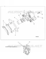 REAR BRAKE CALIPER
