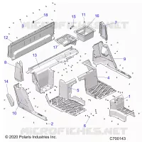 FLOOR, REAR
