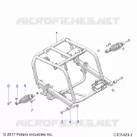REAR SUSPENSION SWING ARM