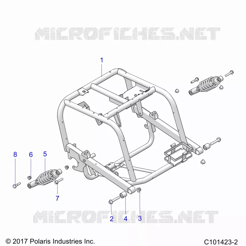 REAR SUSPENSION SWING ARM