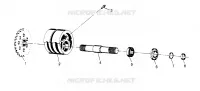 FRONT TIGHTENER ASSEMBLY 6X6 300 W948730 (4926792679B002)