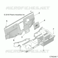 REAR BODYWORK CLOSEOFF -Z23N4V99AL/BL/AR/BR (C700248-7)