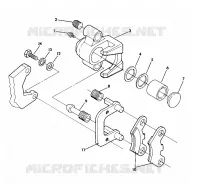 FRONT BRAKE TRAIL BLAZER (4919761976016A)