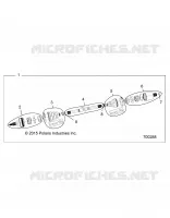 DRIVE TRAIN, HALF REAR SHAFT