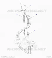 ENGINE, IGNITION COILS AND SPARK PLUGS