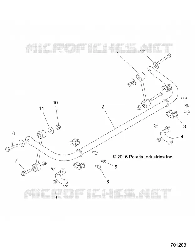 STABILIZER BAR, REAR