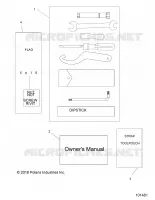 REFERENCES, TOOL KIT AND OWNERS MANUAL