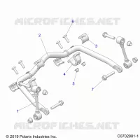 SUSPENSION, FRONT STABILIZER BAR