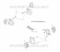 BARKE CALIPER MOUNTING