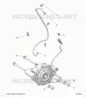 DRIVE TRAIN, FRONT GEARCASE MOUNTING
