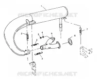 EXHAUST SYSTEM 500 0972764,  EUROPEAN 500 E972764,  500 SKS 0972564, EUROPE (4938393839C010)