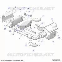 ENGINE, EXHAUST SYSTEM