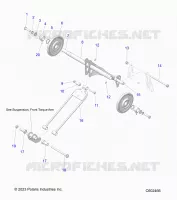 SUSPENSION, REAR TORQUE ARM