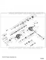 DRIVE TRAIN, MAIN GEARCASE INTERNALS -Z16VDE99FM (700583)