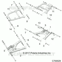 REAR SUSPENSION CONTROL ARMS