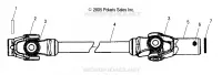 PROP SHAFT, FRONT