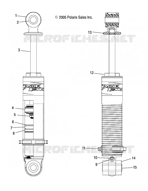 FRONT SHOCK TRACK (7042335)