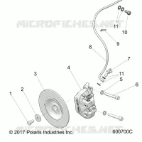 BRAKES, BRAKE ASM.