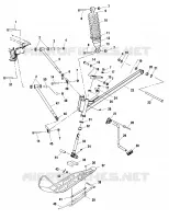 FRONT SUSPENSION AND SKI