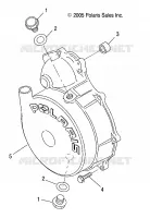 FLYWHEEL COVER