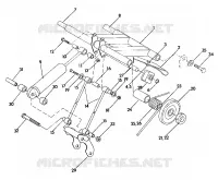 REAR TORQUE ARM 440 XCR (4921352135028A)