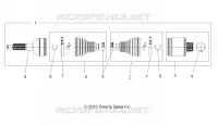 DRIVE TRAIN, REAR DRIVE SHAFT