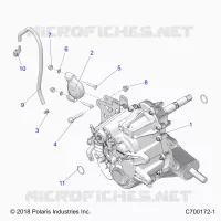 DRIVE TRAIN, MAIN GEARCASE MOUNTING