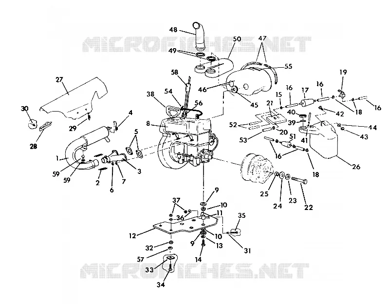 ENGINE MOUNTING INDY LITE (4921332133019A)