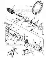 STARTING MOTOR ASSEMBLY LITE DELUXE 0943431 (4924992499047A)