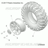 WHEELS, FRONT
