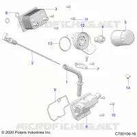 ENGINE, DIPSTICK & OIL FILTER