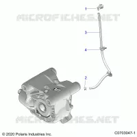 DRIVE TRAIN, GEARCASE, FRONT, VENTING