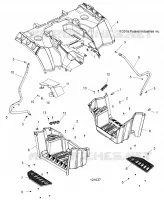 REAR BODYWORK CAB AND FOOTWELL