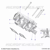 ENGINE, THROTTLE BODY