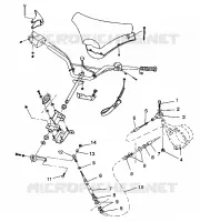 STEERING ASSEMBLY SL 650 / B934058 (4924732473010A)