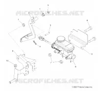 BRAKES, PEDAL AND MASTER CYLINDER